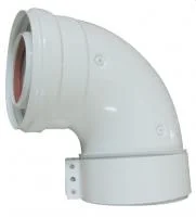 Отвод BAXI 90° 60/100