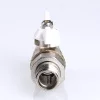 ᐉ Шаровой кран Valtec Base с полусгоном 1/2 вн.р - нар.р. белая рукоятка VT.227.NW.04 ✅ фото | Valtec ⭐ Progreem.by