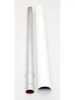 ᐉ Удлинитель дымохода Ariston DN 60/100 L = 1 м ✔️ фото | ⏩ Progreem.by