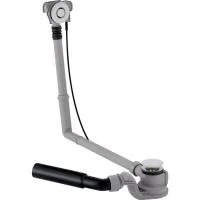 Сифон с переливом Geberit для ванны с системой нажатия PushControl, d52 мм, длина 50 см, хром глянцевый 150.756.21.1