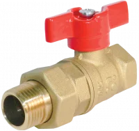 Кран шаровой БАЗ "американка" Ду25 А31/1 1” прямой бабочка