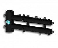 Гидравлический разделитель совмещенный с коллектором Север R-М2+1
