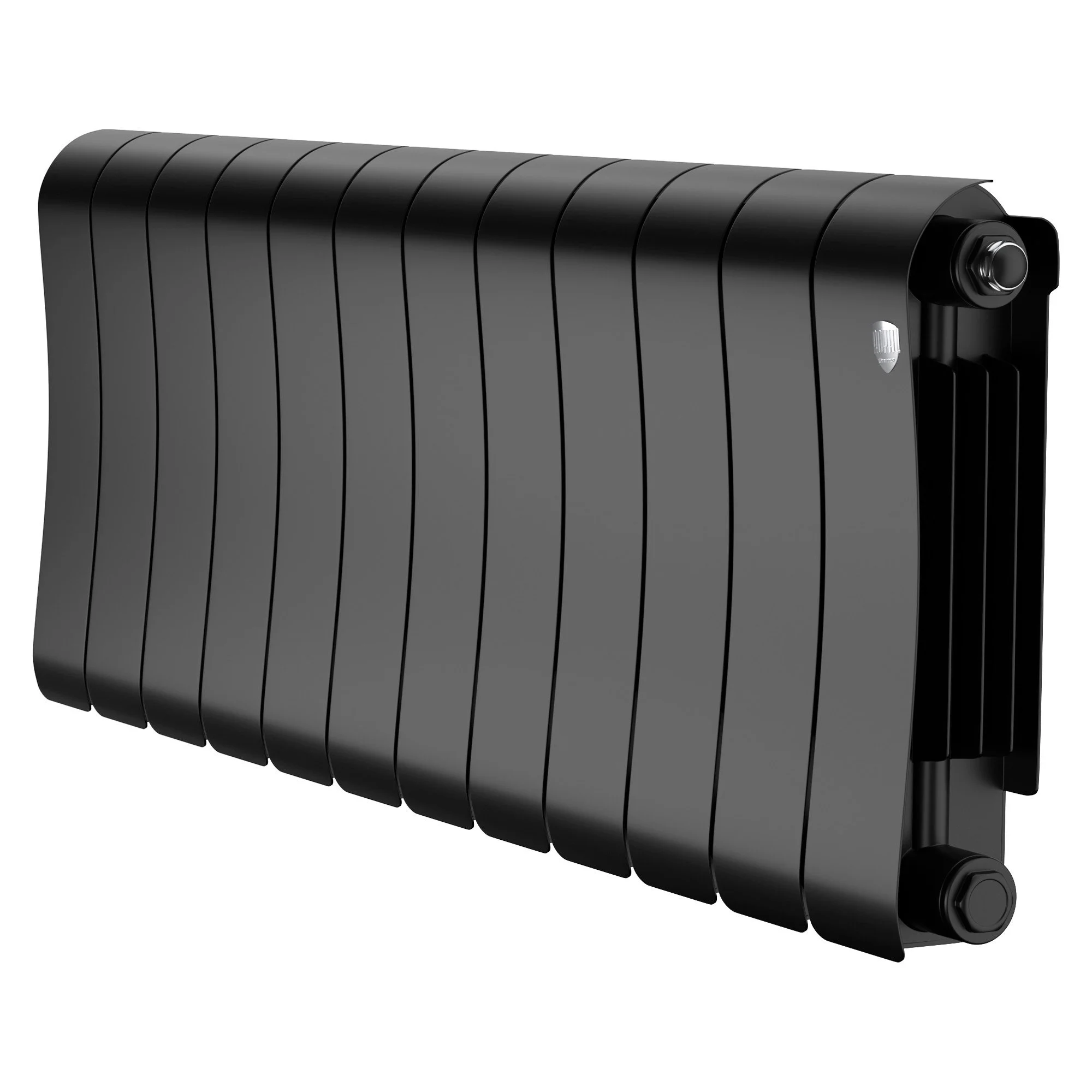 Радиатор биметаллический Royal Thermo Infinity 300 Noir Sable [12 секций]