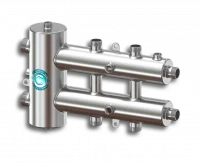 Гидравлический разделитель совмещенный с коллектором Север R-М3 (Aisi)
