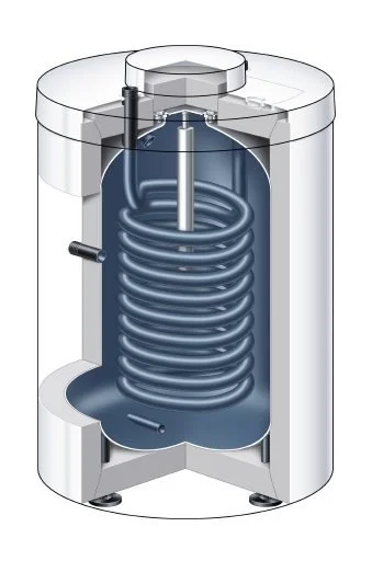 ᐉ Бойлер косвенного нагрева Viessmann Vitocell 100-W CUG [150 л] ✔️ фото | ⏩ Progreem.by