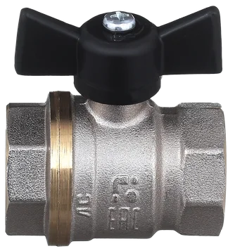 ᐉ Кран никелированный шаровый БАЗ НК 11Б27п1 3/4” вр/вр, бабочка БАЗ.А30.1.20.НГ.40.Н ✅ фото | Бологовский арматурный завод ⭐ Progreem.by