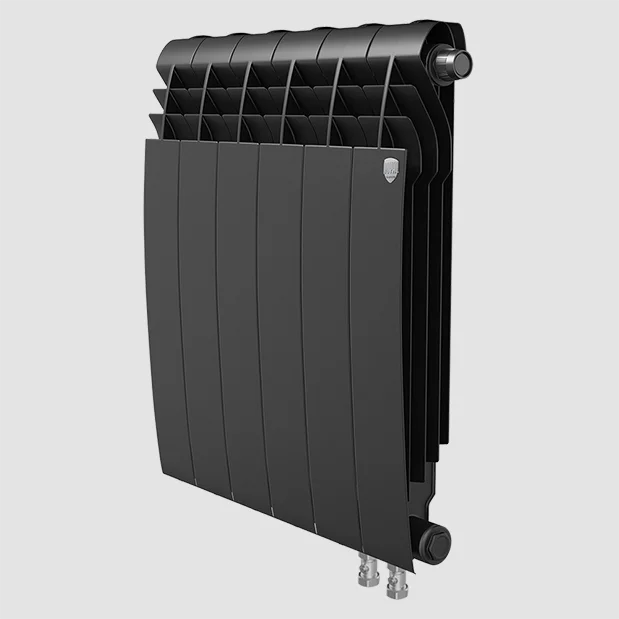 Радиатор биметаллический Royal Thermo Biliner 350 VD Noir Sable [1 секция]