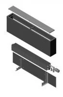 Настенный конвектор Новатерм НТ-Н-30/14/070 4 трубы