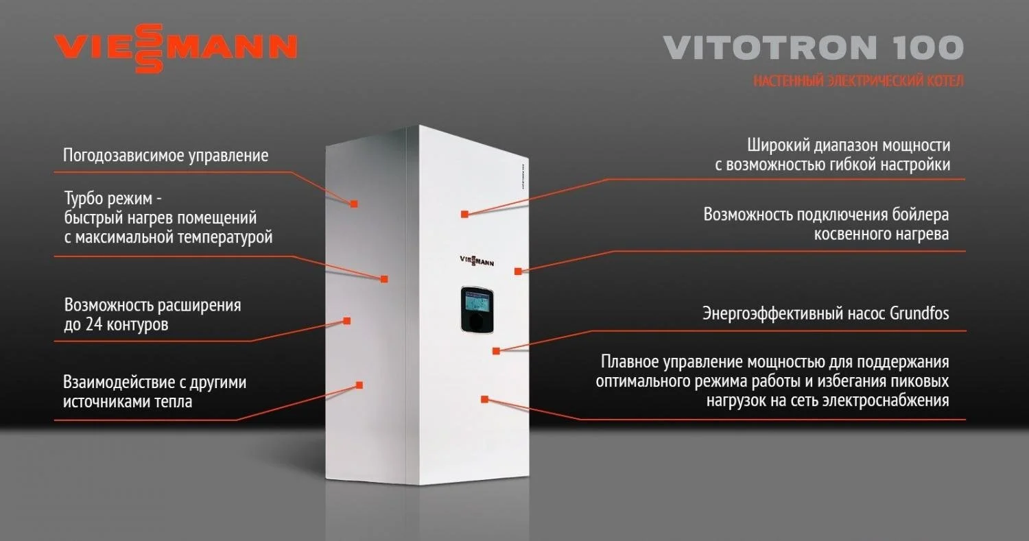 Новинки от Viessmann - электрокотлы Vitotron 100 уже в Прогреем Новинки от Viessmann - электрокотлы Vitotron 100 уже в Прогреем | Новости, статьи и обзоры ООО Прогреем