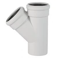 Тройник для внутренней канализации Ostendorf Skolan Safe EA DN/OD 335200 110/110 45°