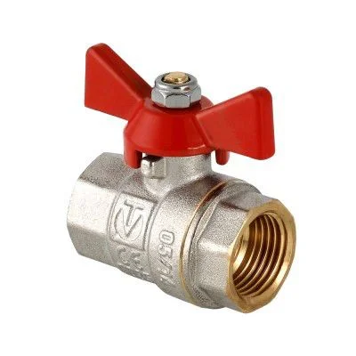 Шаровой кран Valtec Base, рукоятка бабочка 1/2 вн.р