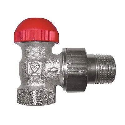 Клапан термостатический Herz TS-90-V  угловой 1/2''