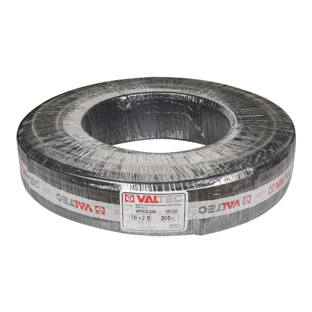 ᐉ Труба из сшитого полиэтилена Valtec PE-RT 16x2,0 200 м VR1620.200C ✅ фото | Valtec ⭐ Progreem.by