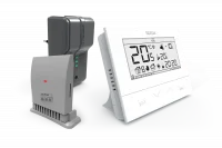 Терморегулятор недельного программирования TECH ST-292 v2 беспроводной белый