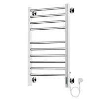 Полотенцесушитель Terminus Ватикан П15 электрический 550х1300, белый, хром