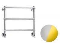 Полотенцесушитель Margaroli водяной 440/3, хром, золото