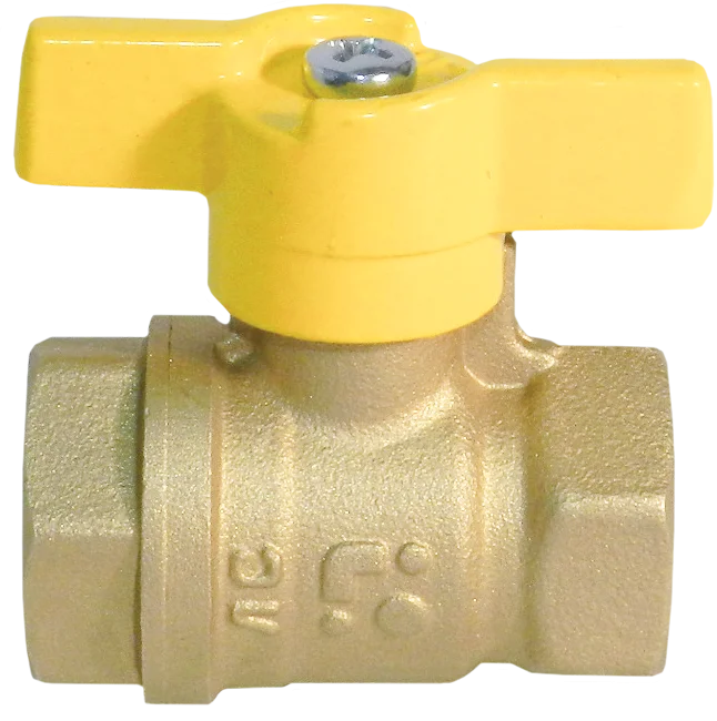 Кран шаровой БАЗ 11Б27п Ду15 А10/1 газ 1/2” вр/вр бабочка