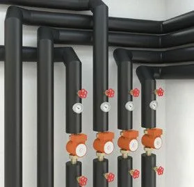 Трубка теплоизоляционная Energocell HT 76/9-2 вн. D 76 мм, толщина изол. 9 мм.