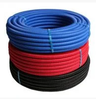 Труба защитная гофрированная D вн./нар. 22/25 для трубы 20 мм Красная Труба защитная гофрированная D вн./нар. 22/25 для трубы 20 мм Красная