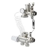 Насосно-смесительный узел без насоса VALTEC ECOMIX 130 мм