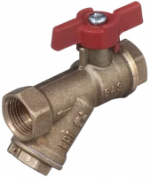 Кран-фильтр БАЗ 11Б27П1 ДУ15 А30/1 1/2”вр/вр бабочка