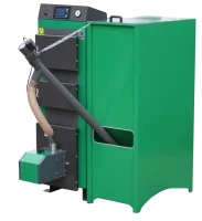 Пеллетный котел Moderator Unica Vento Bio + бункер 400 л. [25 кВт]