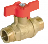 Кран шаровой БАЗ 11Б27П1 Ду15 А32/1 1/2” нр/нр бабочка