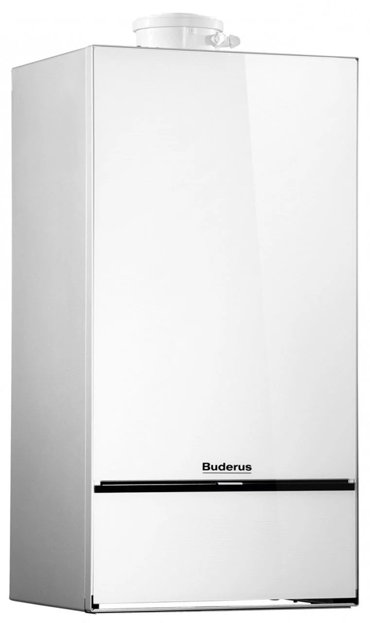 Конденсационный газовый котел Buderus Logamax Plus GB172i-30K White двухконтурный турбированный [30 кВт]
