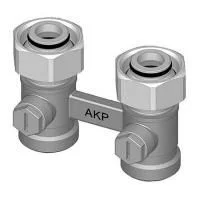 Арматура проходной формы для двухтрубной системы Kermi x-net 3/4