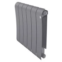 Радиатор биметаллический Royal Thermo Infinity 500 Silver Satin [6 секций]