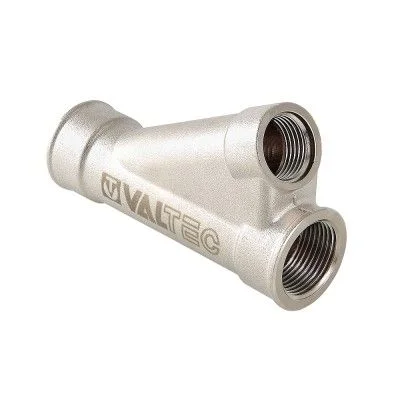 ᐉ Тройник косой Valtec для гильзы под погружной датчик температуры 3/4"-1/2" VTr.136.N.0504 ✅ фото | Valtec ⭐ Progreem.by