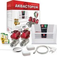 Система защиты от протечки воды Аквасторож «Оригинал Эксперт+ Радио» 1/2", от батареек/от сети