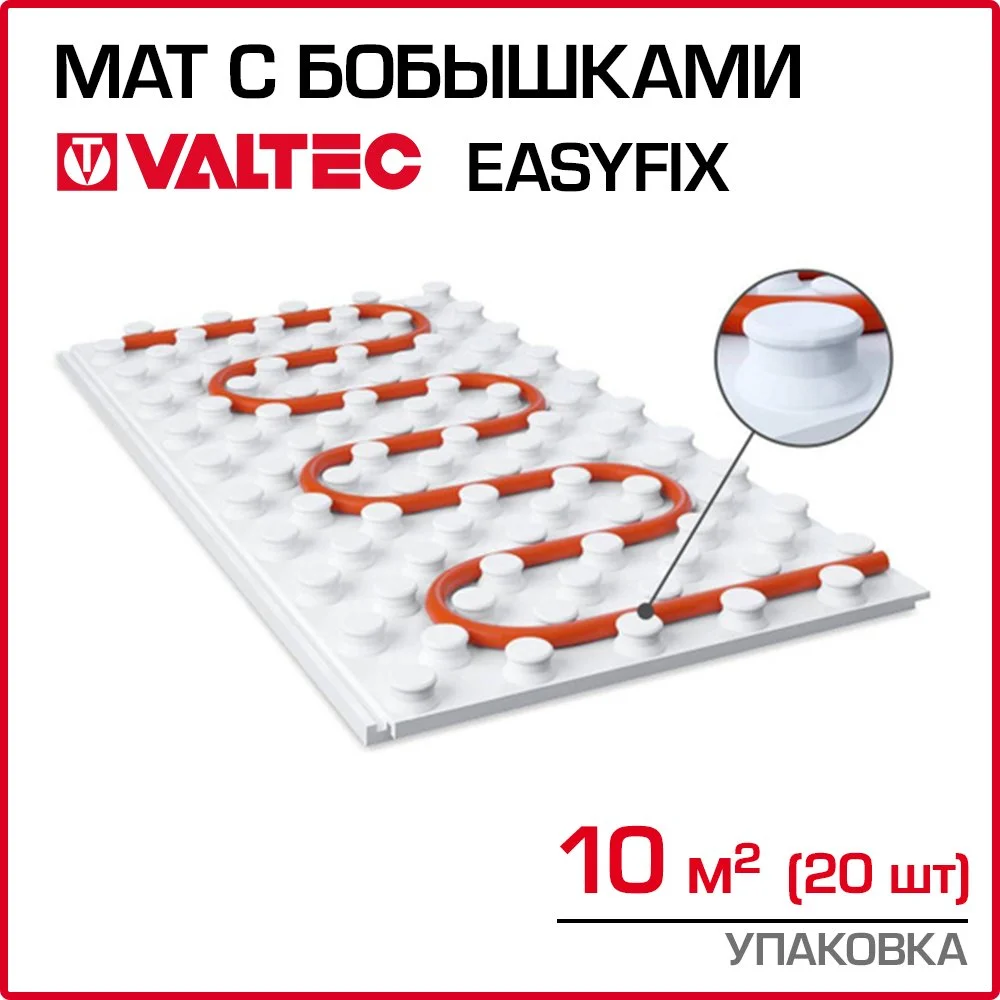 Мат для теплого пола Valtec EasyFix (1000*500*40 мм)