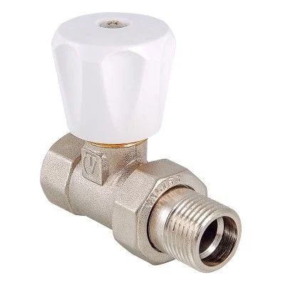 Клапан ручной Valtec (компактный) для радиатора, прямой 1/2"