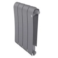 Радиатор биметаллический Royal Thermo Infinity 500 Silver Satin VR80 [4 секции]