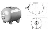 Расширительный бак Waterstry CW-Н [80 л]
