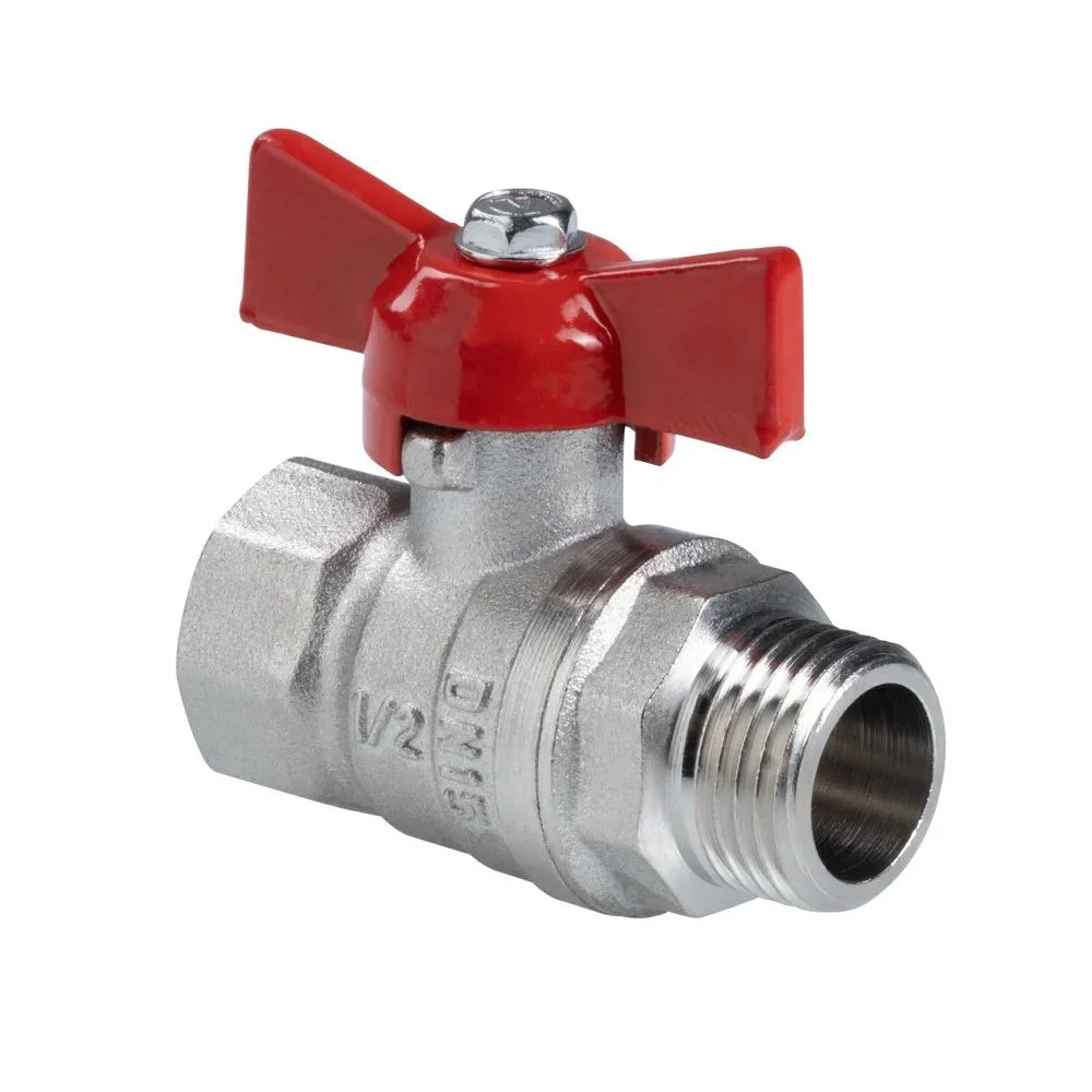 Кран шаровой Valtec VT.123.N.04 1/2" вн.р - нар.р.