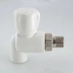 ᐉ Кран шаровой полипропиленовый со сгоном угловой Valtec DN 25 3/4 ✔️ фото | ⏩ Progreem.by