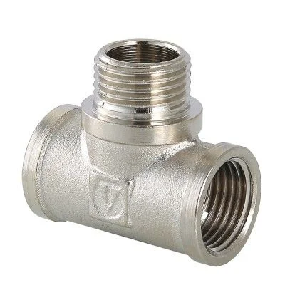 ᐉ Тройник латунный Valtec с переходом на нар.р. 3/4" VTr.132.N.0005 ✅ фото | Valtec ⭐ Progreem.by