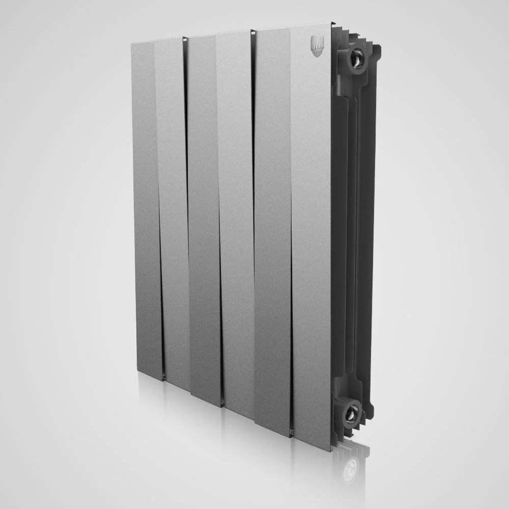 Радиатор Royal Thermo PianoForte SilverSatin [8 секций]