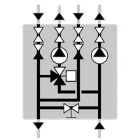 ᐉ Двойная насосная группа ESBE DDA111 ✔️ фото | ⏩ Progreem.by
