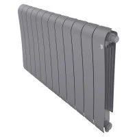 Радиатор биметаллический Royal Thermo Infinity 500 Silver Satin VR80 [12 секций]
