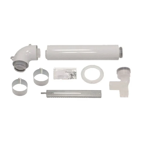 ᐉ Базовый комплект труб Vaillant DN 60/100 PP для подключения к дымоходу DN 80 в шахте 303920 ✅ фото | Vaillant ⭐ Progreem.by