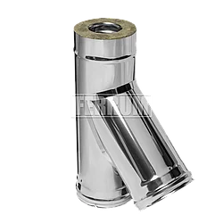 Тройник 135° (45°) утепленный Ferrum 0.8+0.5 мм d 250/350 мм