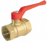 Кран шаровой БАЗ 11Б27п1 Ду40 А30 1 1/2” вр/вр рычаг