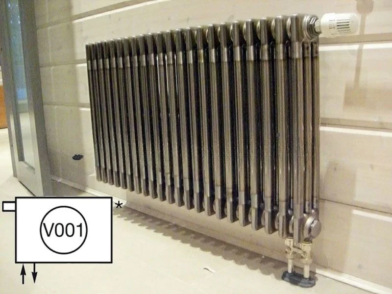ᐉ Радиатор стальной трубчатый Zehnder 3057 нижнее подключение, бесцветный лак [10 секций]  ✅ фото | Zehnder ⭐ Progreem.by