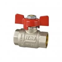 Кран шаровой ICMA 3/4" В-В бабочка