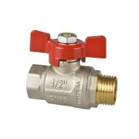 Кран шаровой ICMA 3/4" В-Н бабочка