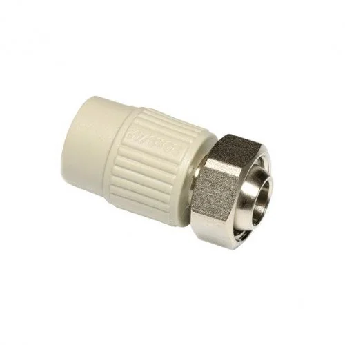 Тройник 90° с перекидной гайкой Wavin Ekoplastik 25x3/4"