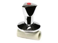 Кран шаровой полипропиленовый Wavin Ekoplastik LUX 25 мм